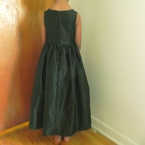 Girls Black long dress